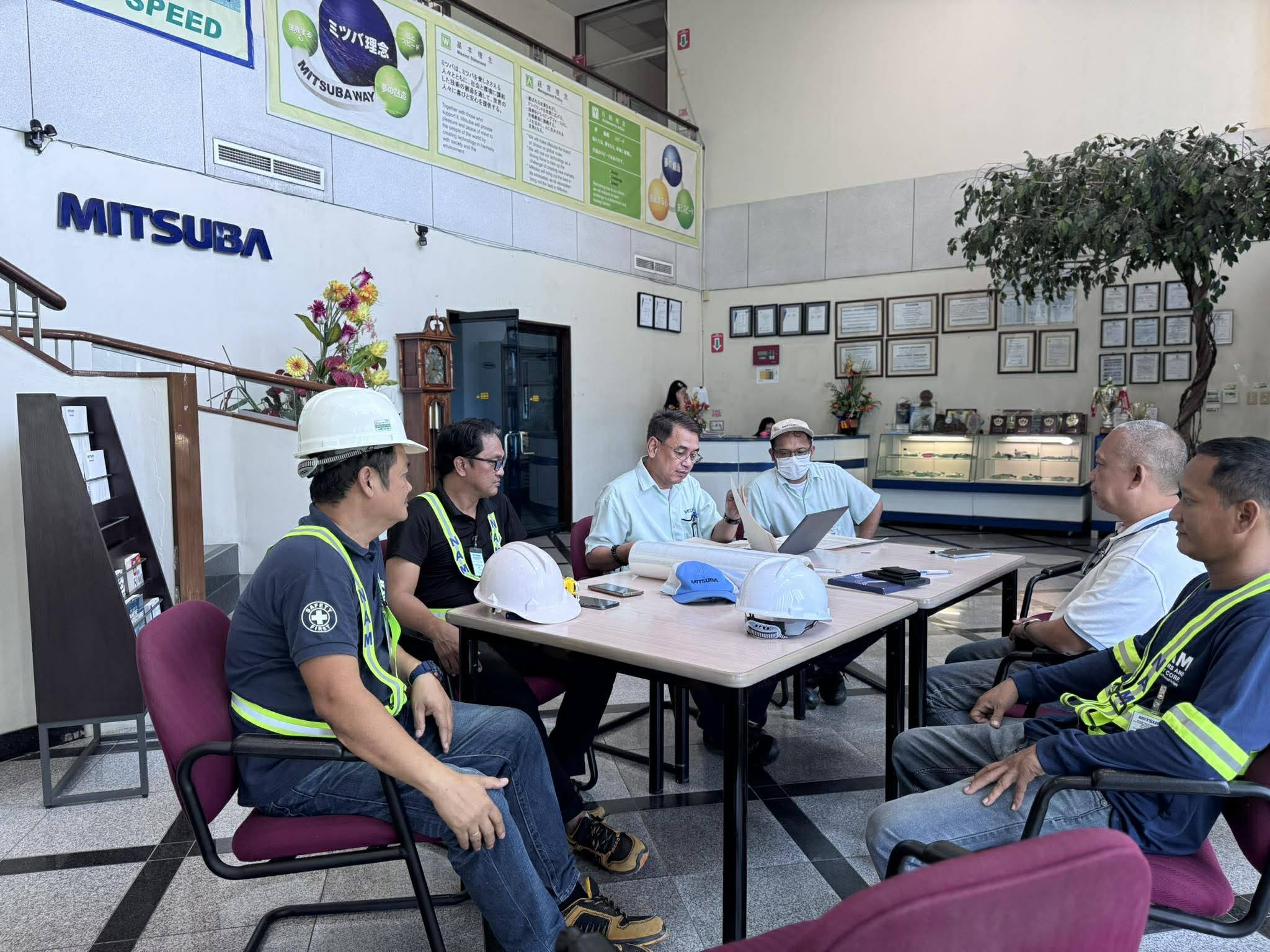 Collaboration in Mitsuba Philippines Inc.