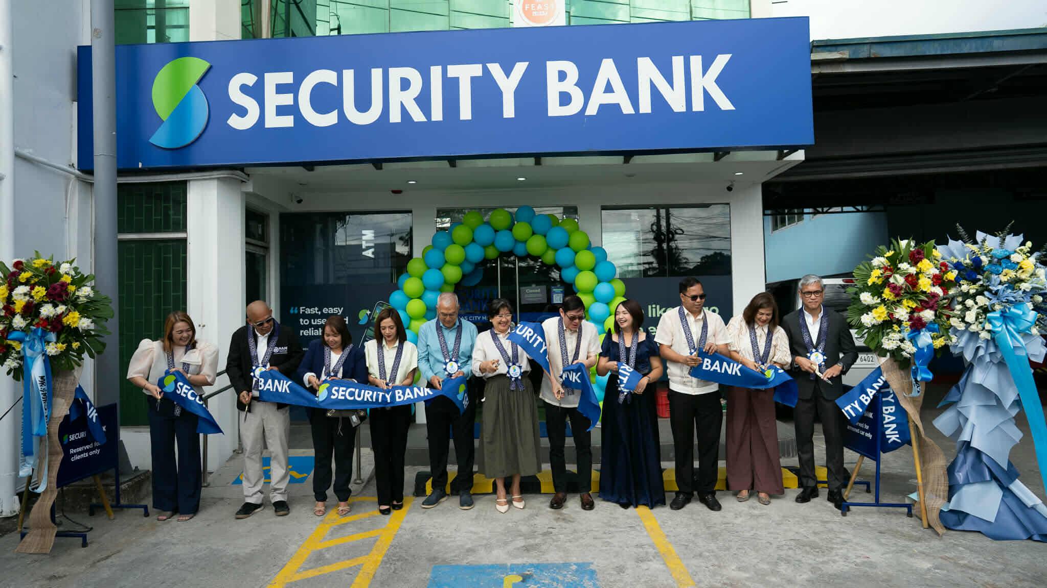 Attended Inauguration of New Security Bank