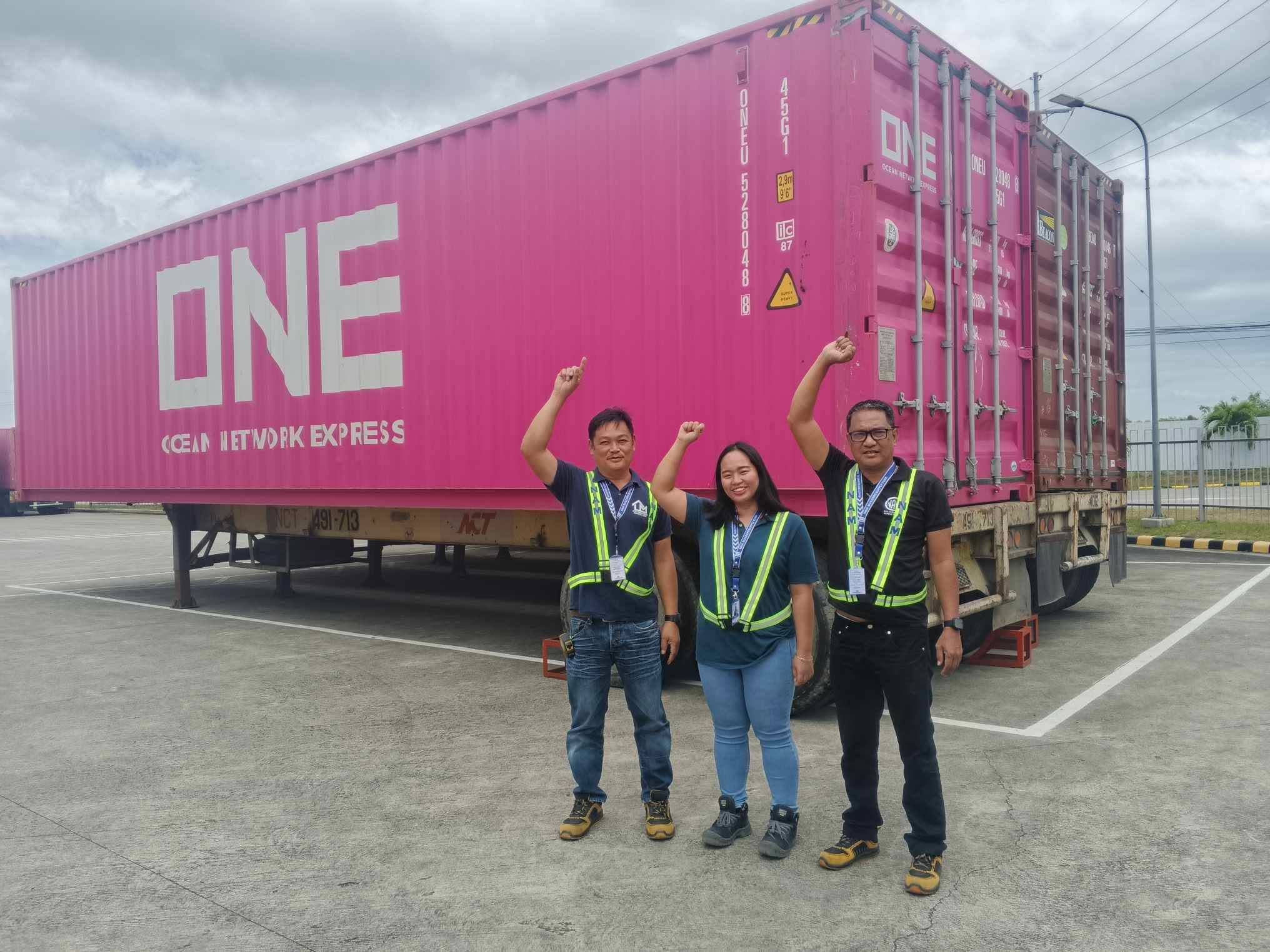 First Container Received